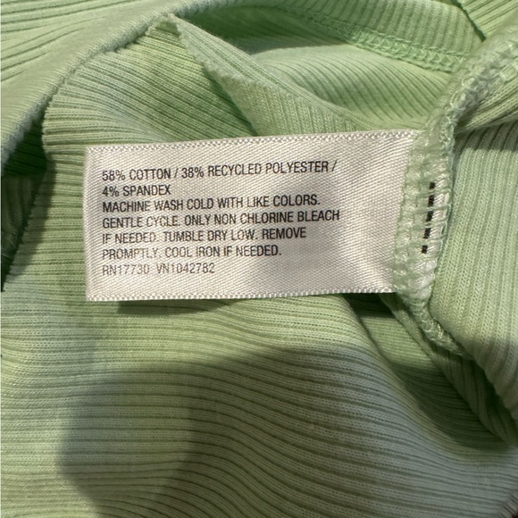 Wild Fable Size XL (juniors) lime green tank top - Picture 6 of 6